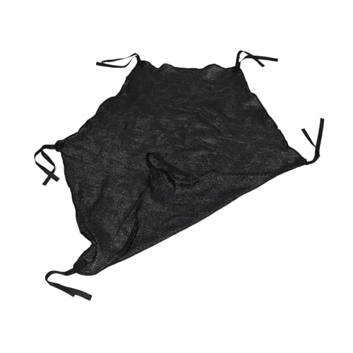 DECOMELODY Trampolin Sonnenschutznetz Uv-beständig Blätterabweisend Ersatz Schattierungsnetz Outdoor Sonnenschutz Abdeckung für Garten und Camping von DECOMELODY