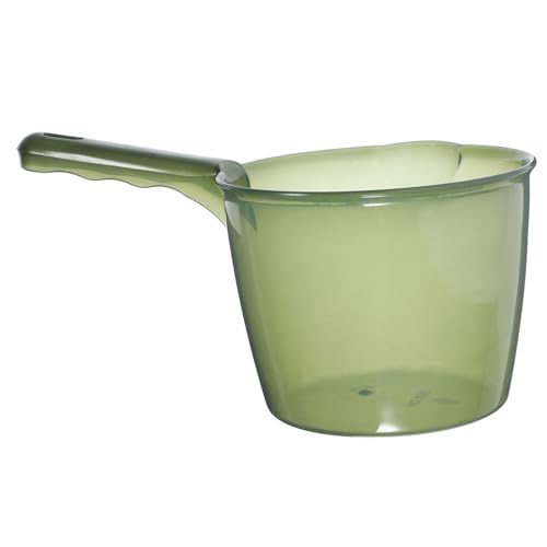 DECOMELODY Transparente Wasserschöpfkelle mit Langem Griff Dickes Material Vielseitig Verwendbar als Küchenschöpfer und Duschschöpfer Praktische Kleine Grüne Kelle für Haushalt und Garten DECOMELODY Transparente Wasserschöpfkelle mit Langem Griff Dickes Material Vielseitig Verwendbar als Küchenschöpfer und Duschschöpfer Praktische Kleine Grüne Kelle für Haushalt und Garten von DECOMELODY