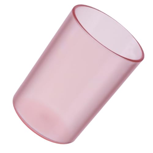 DECOMELODY Transparente Zahnbürstenbecher Kreative Waschbecher für Erwachsene und Freies Design Vielseitig als Trinkbecher oder Mundspülbecher von DECOMELODY