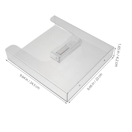 DECOMELODY Transparenter Wandhalter Dokumentenhalter aus Acryl Hängendes Wandregal für Flyer Broschüren Aktenablage Moderner Pamphlet organizer für Büro und Home office DECOMELODY Transparenter Wandhalter Dokumentenhalter aus Acryl Hängendes Wandregal für Flyer Broschüren Aktenablage Moderner Pamphlet organizer für Büro und Home office von DECOMELODY
