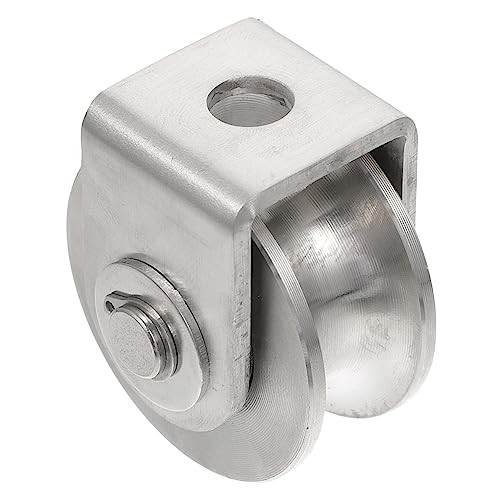 DECOMELODY Edelstahl-einzelrolle Tragende Für Haushaltsbedarf Stabile Einzelrollenblock Mit U-förmiger Bauweise Flexibel Und Langlebig Für Fitnessgeräte Und Kletterboote DECOMELODY Edelstahl-einzelrolle Tragende Für Haushaltsbedarf Stabile Einzelrollenblock Mit U-förmiger Bauweise Flexibel Und Langlebig Für Fitnessgeräte Und Kletterboote von DECOMELODY