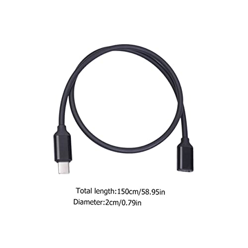 DECOMELODY USB C Verlängerungskabel Schnellladekabel USB C Stecker Buchse mit Aluminiumgehäuse und Mbps Datenübertragung für Laptop Tablet Smartphone DECOMELODY USB C Verlängerungskabel Schnellladekabel USB C Stecker Buchse mit Aluminiumgehäuse und Mbps Datenübertragung für Laptop Tablet Smartphone von DECOMELODY