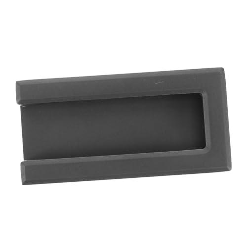 DECOMELODY Versenkter Griff für Schiebetüren und Küchenschränke Rechteckiger Metall ziehgriff Eingebettetes Design für Einfache Montage Moderner Versteckter Möbelgriff für Schrank von DECOMELODY