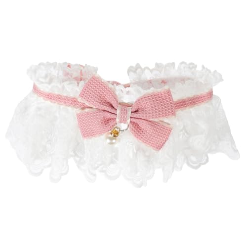 DECOMELODY Spitzenkragen Für Haustiere Dekoratives Katzenhalsband Verschleißfestes Hundehalsband Mehrfach Nutzbares Welpenhalsband Verstellbares Kätzchenhalsband Leichtes Polyester-Halsband a DECOMELODY Spitzenkragen Für Haustiere Dekoratives Katzenhalsband Verschleißfestes Hundehalsband Mehrfach Nutzbares Welpenhalsband Verstellbares Kätzchenhalsband Leichtes Polyester-Halsband a von DECOMELODY
