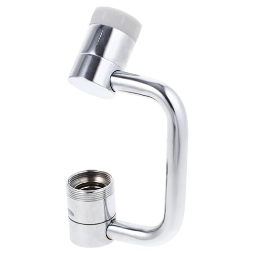 DECOMELODY Drehbarer Wasserhahn Extender mit Roboterarm Verstellbar für Waschbecken 2 Flexibel von DECOMELODY