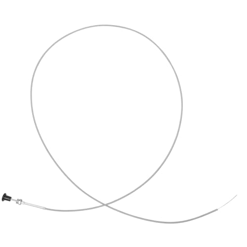 DECOMELODY Verstellbares Zuschneidbares Metall Gaszugseil für Rasenmäher und Traktoren mit Feuerklappe Vielseitig Einsetzbar für Kartbahnen und Gartengeräte Robustes Stahlmaterial DECOMELODY Verstellbares Zuschneidbares Metall Gaszugseil für Rasenmäher und Traktoren mit Feuerklappe Vielseitig Einsetzbar für Kartbahnen und Gartengeräte Robustes Stahlmaterial von DECOMELODY