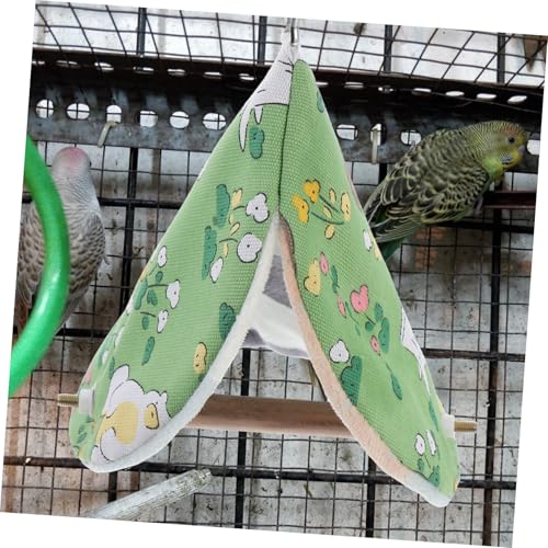 DECOMELODY Vogelnest für Wellensittiche Kleines Warmes Winterbett Weiches Kuscheliges Papageienhaus Isoliertes Vogelbett für Käfig Geeignet DECOMELODY Vogelnest für Wellensittiche Kleines Warmes Winterbett Weiches Kuscheliges Papageienhaus Isoliertes Vogelbett für Käfig Geeignet von DECOMELODY