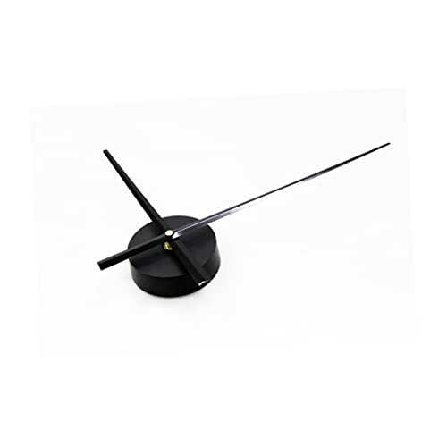 DECOMELODY Wanduhr Bewegungsmechanismus Geräuschloser Uhrwerk Ersatz für DIY Uhr Bastelprojekte Großer Zeiger Schwarz DECOMELODY Wanduhr Bewegungsmechanismus Geräuschloser Uhrwerk Ersatz für DIY Uhr Bastelprojekte Großer Zeiger Schwarz von DECOMELODY