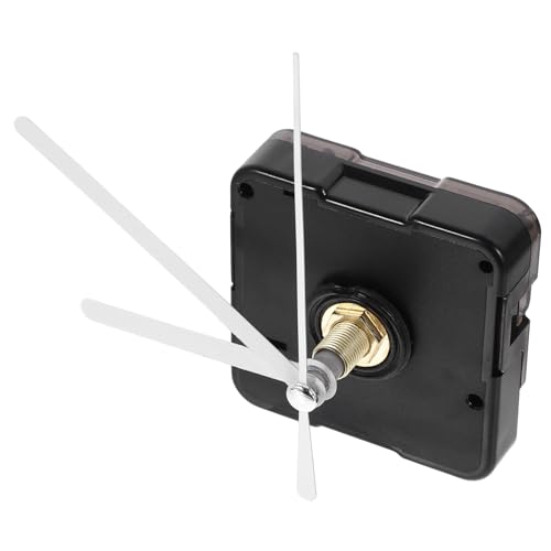DECOMELODY Wanduhr Mechanismus mit Leisen Zeigern DIY Quarzuhrwerk für Rahmenlose Wanduhren Leichte und Robuste Konstruktion Installieren Vielseitig Einsetzbar für Bastelprojekte von DECOMELODY