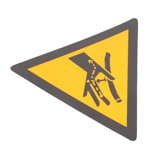 DECOMELODY Warnhinweis Aufkleber Handschutz Warnschild Selbstklebend Sicherheitszeichen für Industriegeräte Leicht Sichtbar Praktische Gefahrenmarkierung DECOMELODY Warnhinweis Aufkleber Handschutz Warnschild Selbstklebend Sicherheitszeichen für Industriegeräte Leicht Sichtbar Praktische Gefahrenmarkierung von DECOMELODY