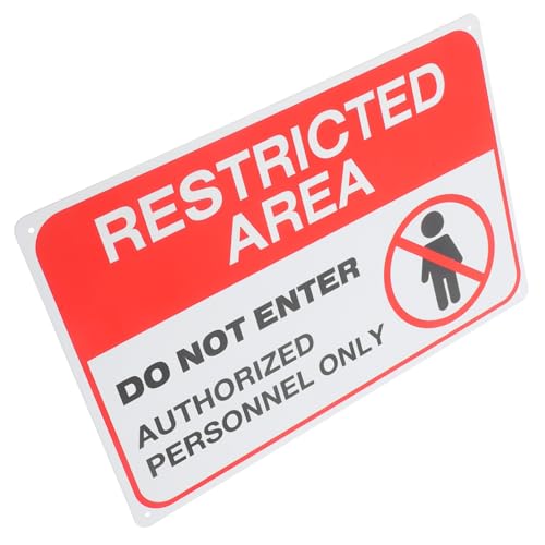 DECOMELODY Warnschild Zutritt Unbefugte Verboten Do Not Enter Warnschild Wetterfest Robust Für Büro Privates Grundstück DECOMELODY Warnschild Zutritt Unbefugte Verboten Do Not Enter Warnschild Wetterfest Robust Für Büro Privates Grundstück von DECOMELODY