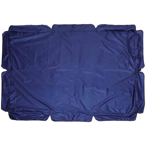 DECOMELODY wasserdichte Outdoor Hängesessel Abdeckung Schwerlast Patio Schaukel Schutzhaube mit Verstellbarem Zugband UV Staubschutz für Balkon und Gartenmöbel von DECOMELODY
