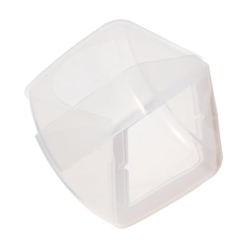DECOMELODY Wasserdichte Transparente Weiße Outdoor Stecker Schutzbox Kompatibel mit Elektrischen Ladestationen Wetterfester Steckdosenschutz Kindersicherer Abdeckungsbehälter für Außenbereich von DECOMELODY