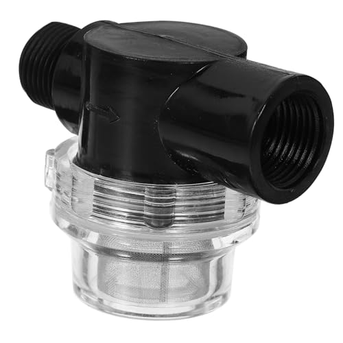 DECOMELODY Wasserfilter Gartenschlauch Drehbar Rohrfilter mit Transparentem Gehäuse Langlebiger PC und Edelstahl Wiederverwendbarer Schlauchfilter für Gartenpumpe und Wohnmobil DECOMELODY Wasserfilter Gartenschlauch Drehbar Rohrfilter mit Transparentem Gehäuse Langlebiger PC und Edelstahl Wiederverwendbarer Schlauchfilter für Gartenpumpe und Wohnmobil von DECOMELODY