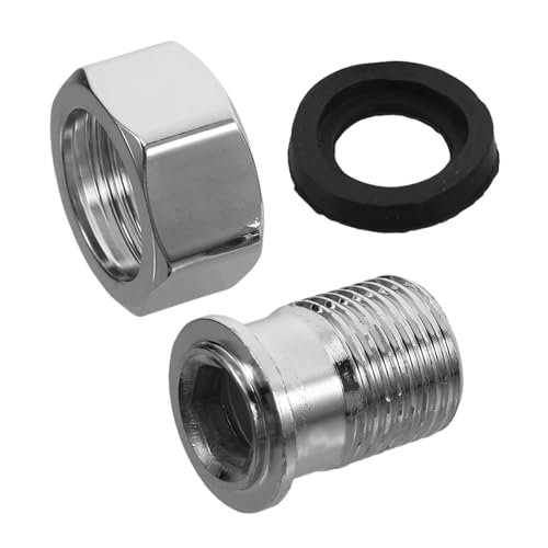 DECOMELODY Wasserhahn Adapter mit Auslaufsicherer Mutter Einstellbarem Wasserfluss Stabilem Anschluss für Badezimmer und Gartenschlauch Langlebiger Mischventil Rohrverbinder Zuverlässiger DECOMELODY Wasserhahn Adapter mit Auslaufsicherer Mutter Einstellbarem Wasserfluss Stabilem Anschluss für Badezimmer und Gartenschlauch Langlebiger Mischventil Rohrverbinder Zuverlässiger von DECOMELODY