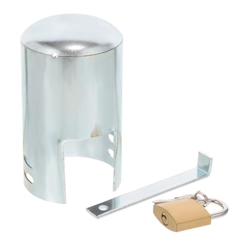 DECOMELODY Wasserhahn Schloss Außen Galvanisierte Diebstahlsicherung Wasserhahn Sicherung mit Einfachem Werkzeugfreiem Montagesystem für Garten und Außenbereich Kindersichere Schutzabdeckung DECOMELODY Wasserhahn Schloss Außen Galvanisierte Diebstahlsicherung Wasserhahn Sicherung mit Einfachem Werkzeugfreiem Montagesystem für Garten und Außenbereich Kindersichere Schutzabdeckung von DECOMELODY