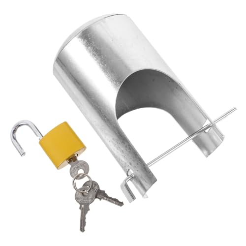 DECOMELODY Wasserhahn Schlossabdeckung Außenbereich Robust Witterungsbeständig Sicher Großer für Wandarmaturen Diebstahlschutz Wasserdichter Wasserhahn Schutz Outdoor von DECOMELODY