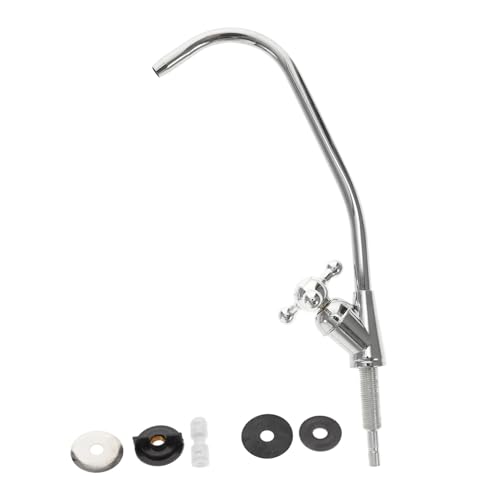 DECOMELODY Wasserhahn für Trinkspender Drehbar Rostfrei Installieren Geeignet für Küchen und Wasserfilter Langlebige Armatur für Gesunde Familien DECOMELODY Wasserhahn für Trinkspender Drehbar Rostfrei Installieren Geeignet für Küchen und Wasserfilter Langlebige Armatur für Gesunde Familien von DECOMELODY