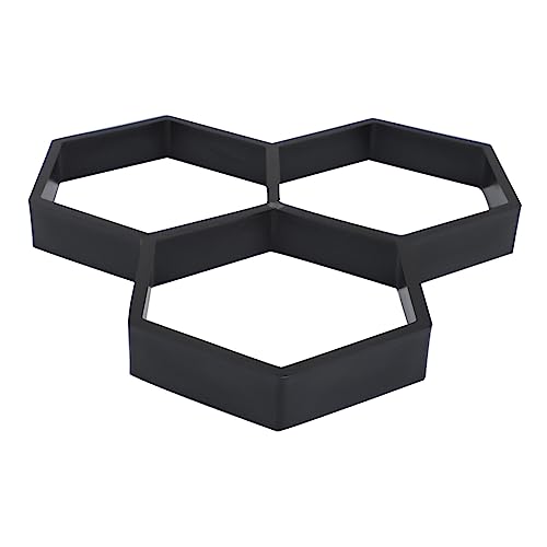 DECOMELODY Wiederverwendbare Pflasterform DIY Wegmacher für Garten Terrasse Gehweg Zement Pflasterstein Schalungsform Robust und Einfach zu Reinigen von DECOMELODY