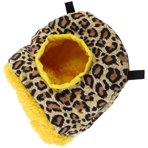 DECOMELODY Winter Warmes Gepolstertes Vogelhängematte Vogelhaus Hängend für Papageien Kleine Vögel Käfig Schlafbett Kuscheliges Nest Haustierbedarf von DECOMELODY