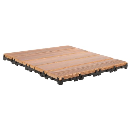 DECOMELODY Witterungsbeständige Balkon und Terrassenfliesen aus mit Klicksystem Wasserfest Einfach zu Verlegen Vielseitig für Garten Patio und Außenbereiche Langlebige Outdoor Bodenplatten von DECOMELODY