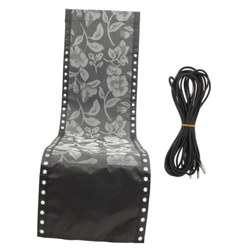 DECOMELODY Witterungsbeständiger Ersatzstoff für Balkon Gartenstuhl Atmungsaktiv Verschleißfest mit Elastischem Gurt für Outdoor Lounge Stuhl Reparatur und Bequemlichkeit von DECOMELODY