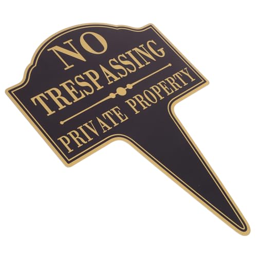 DECOMELODY Witterungsbeständiges Alu schild Privatgrundstück Betreten Verboten Metall Warnschild mit Pfosten für Garten Außenbereich Starkes Langlebiges Hausschild Privateigentum DECOMELODY Witterungsbeständiges Alu schild Privatgrundstück Betreten Verboten Metall Warnschild mit Pfosten für Garten Außenbereich Starkes Langlebiges Hausschild Privateigentum von DECOMELODY