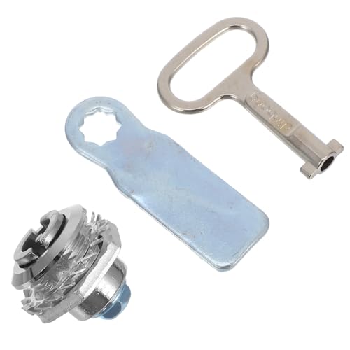 DECOMELODY Zinklegierung Schrank Schloss mit S Schließplatte Wetterfester Außenschrank Verriegelung für Abfallbehälter Zählerkasten und Feuerschrank Rostbeständig Inklusive Schlüssel DECOMELODY Zinklegierung Schrank Schloss mit S Schließplatte Wetterfester Außenschrank Verriegelung für Abfallbehälter Zählerkasten und Feuerschrank Rostbeständig Inklusive Schlüssel von DECOMELODY