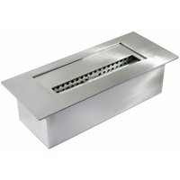 Edelstahl Bioethanol Brenner 1,5 l Einbautank 30 cm von DECOR SPACE