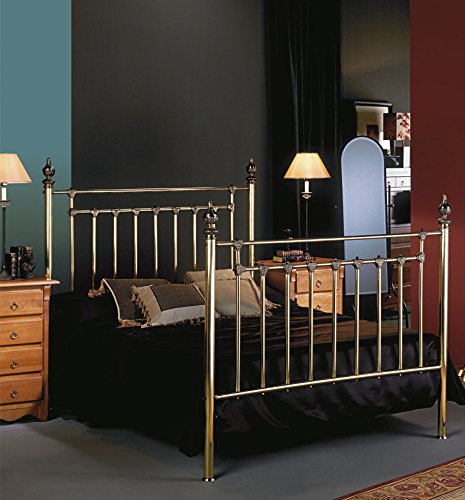 DECORACIÓN BELTRÁN Elegantes Bett aus Messing : Modell CHAMBORD RYS 150x190cms. von DECORACIÓN BELTRÁN