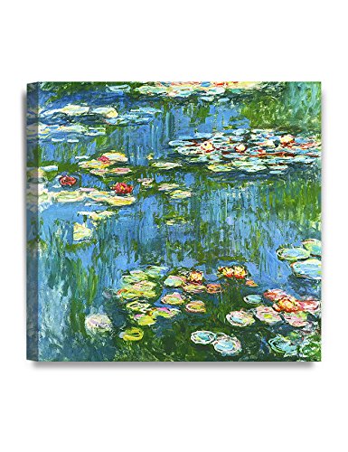 DECORARTS - Seerosenteich 1914, Claude Monet Kunstreproduktion Giclée-Leinwanddrucke Wandkunst für Wohnkultur 61 x 61 cm DECORARTS - Seerosenteich 1914, Claude Monet Kunstreproduktion Giclée-Leinwanddrucke Wandkunst für Wohnkultur 61 x 61 cm von DECORARTS