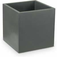 Pflanzkübel CUBO 50 Kunststoff Blumenkübel, 50x50x50 cm (L/B/H), Farbe: basaltgrau matt - grau von DECORAS