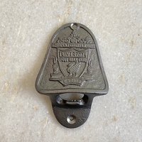 Gusseisen Liverpool Flaschenöffner Wand Montiert von DECORINDIA55