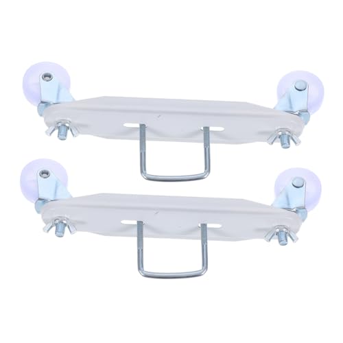 DECORNIJIA 1 Paar Schwenkbare Caster für Heizkörper Robuste Halterung für Vielseitig Einsetzbar Stabile Basis Geeignet für Verschiedene Heizarten von DECORNIJIA