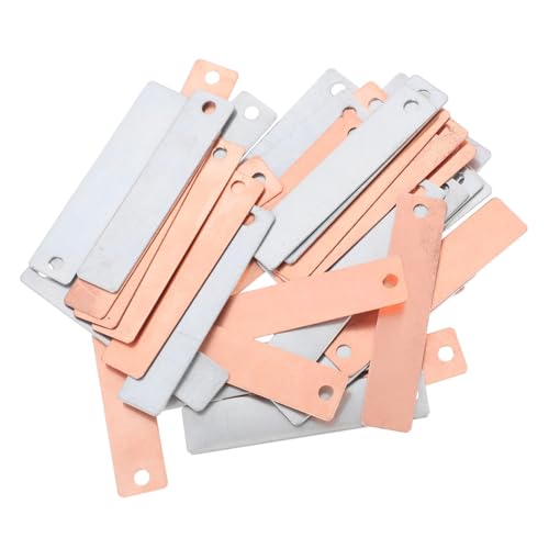 DECORNIJIA 1 Satz Kupfer und Zinkplatten für Experimente zur Stromerzeugung aus Früchten Material für Wissenschaftliche Projekte DIY Batterien und Interaktive Lernaktivitäten DECORNIJIA 1 Satz Kupfer und Zinkplatten für Experimente zur Stromerzeugung aus Früchten Material für Wissenschaftliche Projekte DIY Batterien und Interaktive Lernaktivitäten von DECORNIJIA