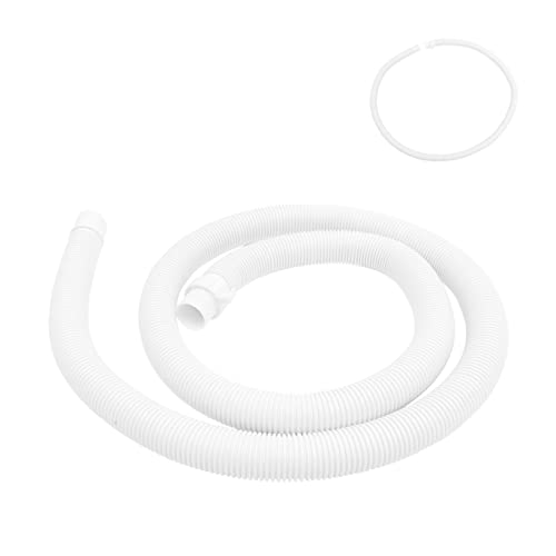 DECORNIJIA 1 Satz PVC Waschmaschinenzulaufschlauch mit Klemmen Flexibler Wasserschlauch für Waschmaschine für Küche Bad und Waschküche Hochwertige Verarbeitung und Vielseitig Einsetzbar von DECORNIJIA