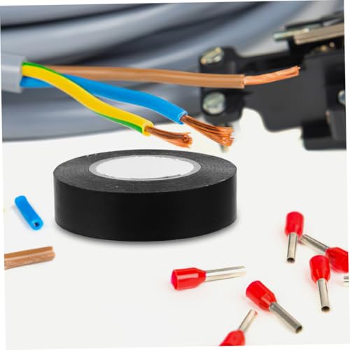 DECORNIJIA 10 Rollen Isolierband PVC Hochtemperaturbeständig Elektriker Klebeband Kabelschutz Reparaturband für Elektrokabel Automotive Wire Tape von DECORNIJIA
