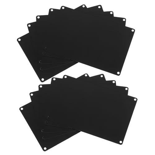 DECORNIJIA 10 Stück Aluminiumlegierung Blanko Stanzplatte mit Vorgelochtem Rechteckigem Namensschild Glatte Oberfläche für Gravur DIY Schmuck Individuelle Beschriftung Langlebig und DECORNIJIA 10 Stück Aluminiumlegierung Blanko Stanzplatte mit Vorgelochtem Rechteckigem Namensschild Glatte Oberfläche für Gravur DIY Schmuck Individuelle Beschriftung Langlebig und von DECORNIJIA