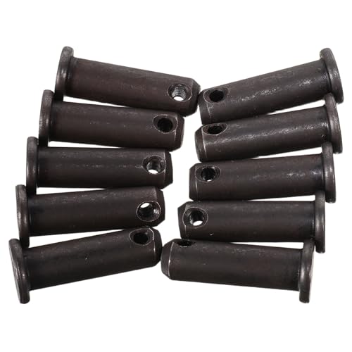 DECORNIJIA 10 Stück Gabelstapler Kettenverbindungsbolzen aus Metall Robuste Gabelstapler Mastkette Befestigungspins Sicherer Halt Kompatibel mit Diversen Modellen von DECORNIJIA