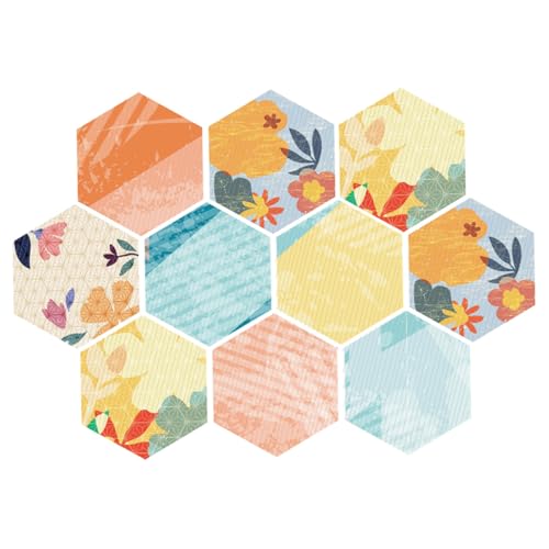 DECORNIJIA 10 Stück Selbstklebende Sechseckige Fliesenaufkleber rutschfest Wasserfest für Badezimmer und Küche Rutsch Boden und Wandsticker Langlebig und Einfach Anzubringen DECORNIJIA 10 Stück Selbstklebende Sechseckige Fliesenaufkleber rutschfest Wasserfest für Badezimmer und Küche Rutsch Boden und Wandsticker Langlebig und Einfach Anzubringen von DECORNIJIA