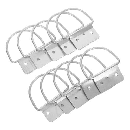 DECORNIJIA 10 Stück Teiliges Heavy Duty Griffring Ersatz für Mülleimer Werkzeugkasten Truhe Vielseitig Einsetzbar Einfache Montage Praktischer Haltegriff Robust Langlebig DECORNIJIA 10 Stück Teiliges Heavy Duty Griffring Ersatz für Mülleimer Werkzeugkasten Truhe Vielseitig Einsetzbar Einfache Montage Praktischer Haltegriff Robust Langlebig von DECORNIJIA