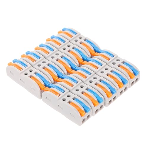 DECORNIJIA 10 Stück Teiliges Kompakte Hebel kabelverbinder Elektrische Steckklemmen für Drahtverbindung Einfach zu Bedienen Wiederverwendbar Geeignet für Harte und Weiche Kabel im Heim DECORNIJIA 10 Stück Teiliges Kompakte Hebel kabelverbinder Elektrische Steckklemmen für Drahtverbindung Einfach zu Bedienen Wiederverwendbar Geeignet für Harte und Weiche Kabel im Heim von DECORNIJIA