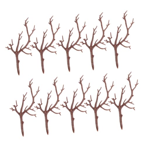 DECORNIJIA 10 Stück Teiliges Künstliche Rentiergeweih Zweige Langlebige Plastik Dekozweige für Weihnachtsbaum DIY Bastelzweige Vielseitige Vase Füllung und Wohnraumdekoration DECORNIJIA 10 Stück Teiliges Künstliche Rentiergeweih Zweige Langlebige Plastik Dekozweige für Weihnachtsbaum DIY Bastelzweige Vielseitige Vase Füllung und Wohnraumdekoration von DECORNIJIA