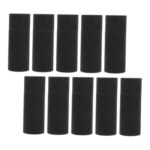 DECORNIJIA 10 Stück Teiliges Kurze Papierzylinder aus Lebensmittelechtem Reißfestem Kraftpapier mit Sicherem Verschluss Vielseitig für Tee Kaffee Schmuck und Geschenkverpackung Geeignet von DECORNIJIA