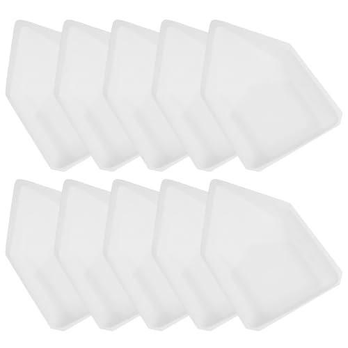 DECORNIJIA 10 Stück Teiliges Labor wiegeboot Robustem Kunststoff Bootförmige Auslaufsichere Wiegeschalen für Präzises Abwiegen von Pulver und Flüssigkeiten Wiederverwendbar Leicht zu DECORNIJIA 10 Stück Teiliges Labor wiegeboot Robustem Kunststoff Bootförmige Auslaufsichere Wiegeschalen für Präzises Abwiegen von Pulver und Flüssigkeiten Wiederverwendbar Leicht zu von DECORNIJIA