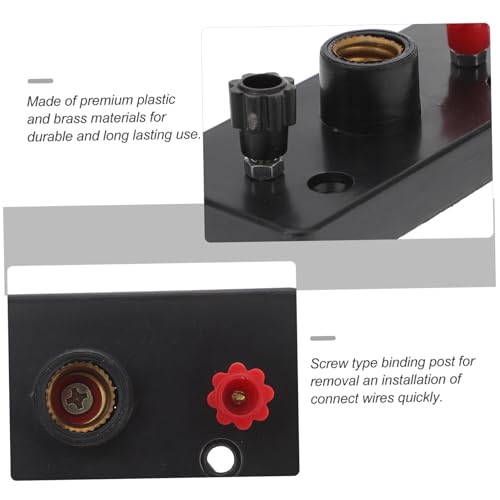 DECORNIJIA 10 Stück Teiliges Physik Schraubfassung Lampenhalter Kunststoff für Schulunterricht Physik Labor Experiment Zubehör für Elektrizitätslehre und DIY Projekte von DECORNIJIA