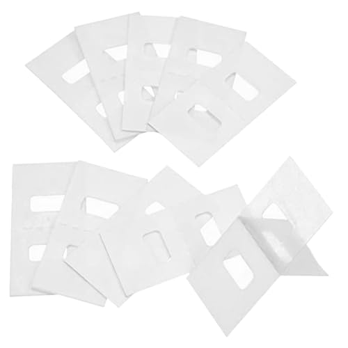 DECORNIJIA 10 Stück Teiliges Selbstklebende Reparatur laschen für Vertikale Jalousien Verschleißfestes Material Einfache Anwendung Starke Haftung Ersatzteile für Lamellenvorhang Reparatur von DECORNIJIA