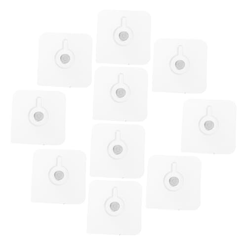 DECORNIJIA 10 Stück Teiliges Selbstklebende Wandhaken ohne Bohren Starke Haftung Nahtlos Schwerlastfähig Transparent Einfache Montage Wiederverwendbar für Bilderrahmen und Dekoration DECORNIJIA 10 Stück Teiliges Selbstklebende Wandhaken ohne Bohren Starke Haftung Nahtlos Schwerlastfähig Transparent Einfache Montage Wiederverwendbar für Bilderrahmen und Dekoration von DECORNIJIA