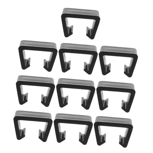 DECORNIJIA 10 Stück Teiliges Sofa-Clips für Terrassenmöbel Stabile Kunststoffverbinder für Flexibel Rattan-Sofas Einfache Montage und Flexible Anpassung für Garten Terrasse und Poolbereich von DECORNIJIA