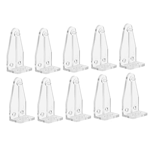 DECORNIJIA 10 Stück Teiliges Transparentes Kunststoff Halterung für Jalousien Stabile Unterleiste Klammern Bruchfest Einfache Montage für Plissee und Rolljalousien Geeignet DECORNIJIA 10 Stück Teiliges Transparentes Kunststoff Halterung für Jalousien Stabile Unterleiste Klammern Bruchfest Einfache Montage für Plissee und Rolljalousien Geeignet von DECORNIJIA